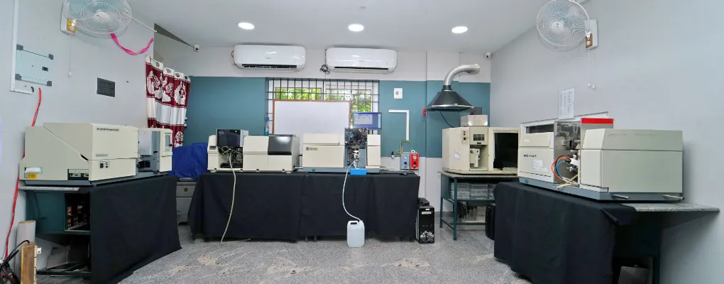 Atomic absorption spectrophotometer service lab — Instruments Care