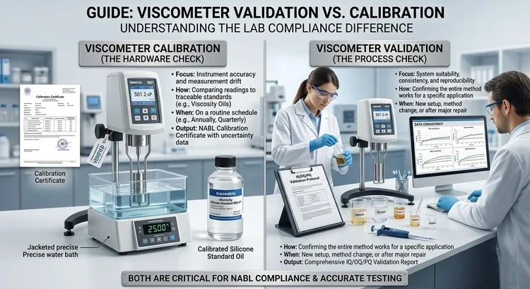 Viscometer cvalidation